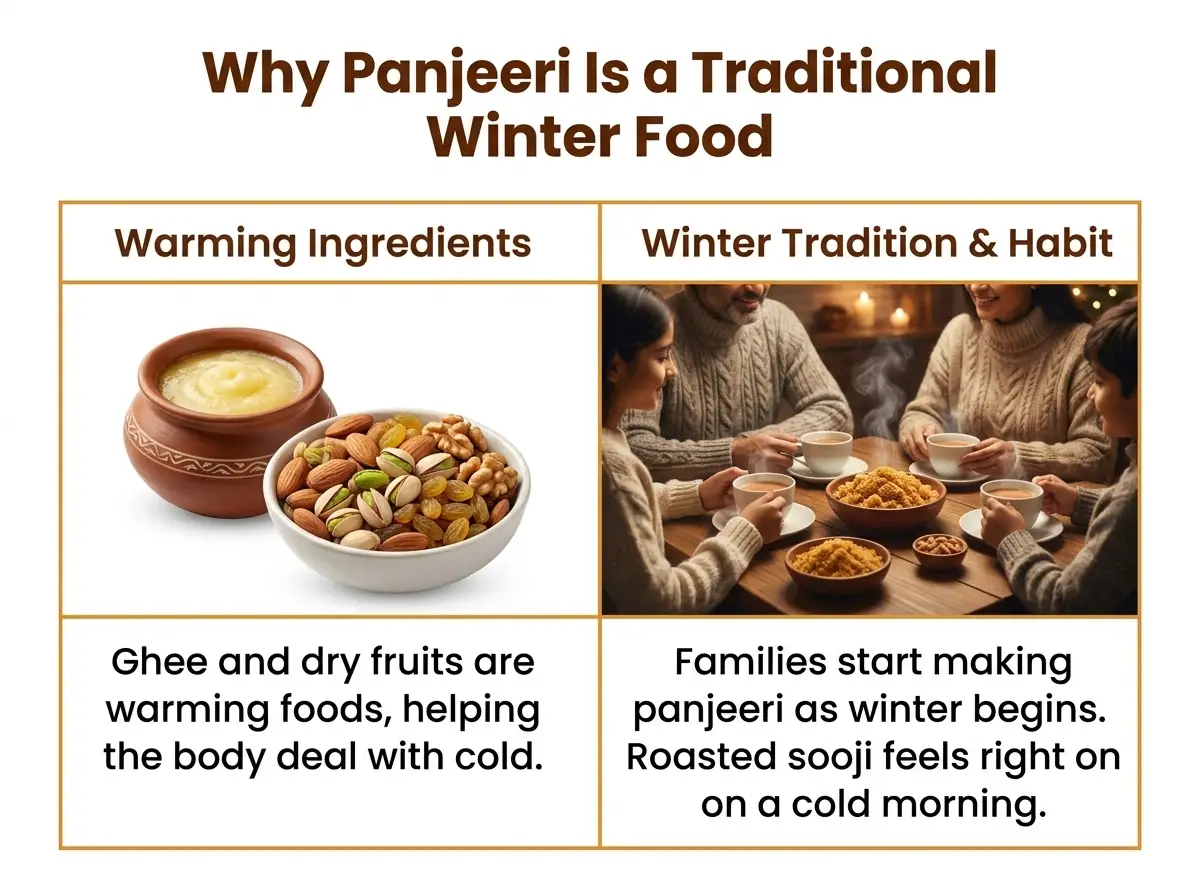 Panjeeri Is a Traditional Winter Food