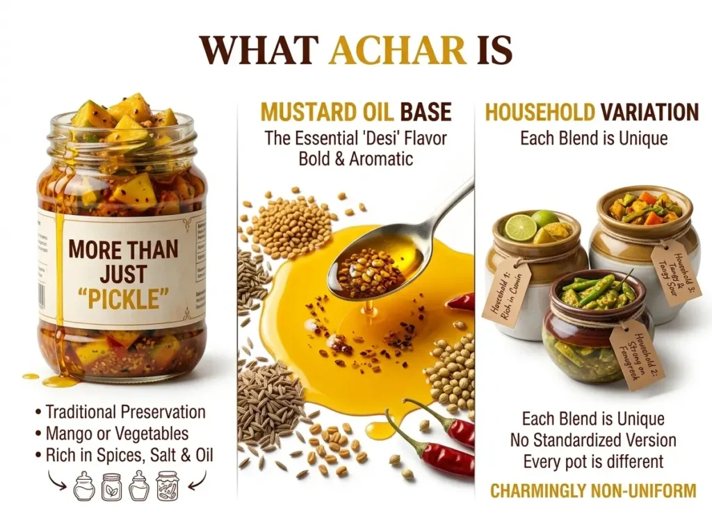 What Achar Actually Is