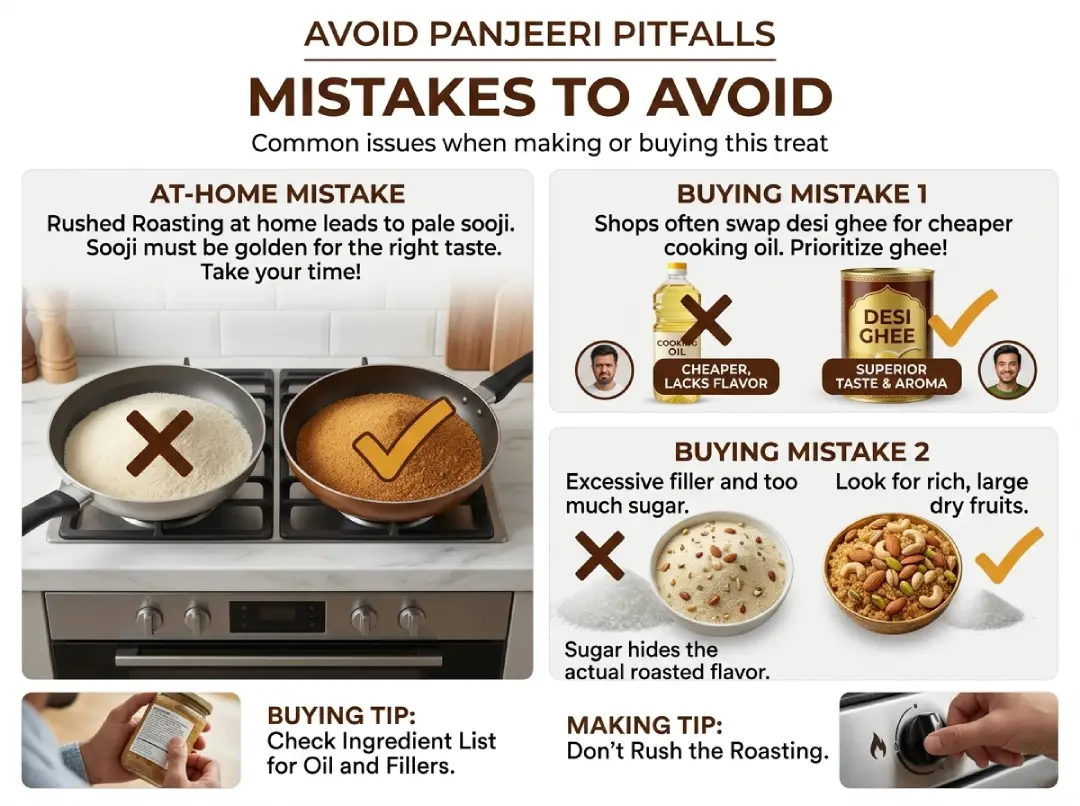 panjeeri Mistakes to Avoid